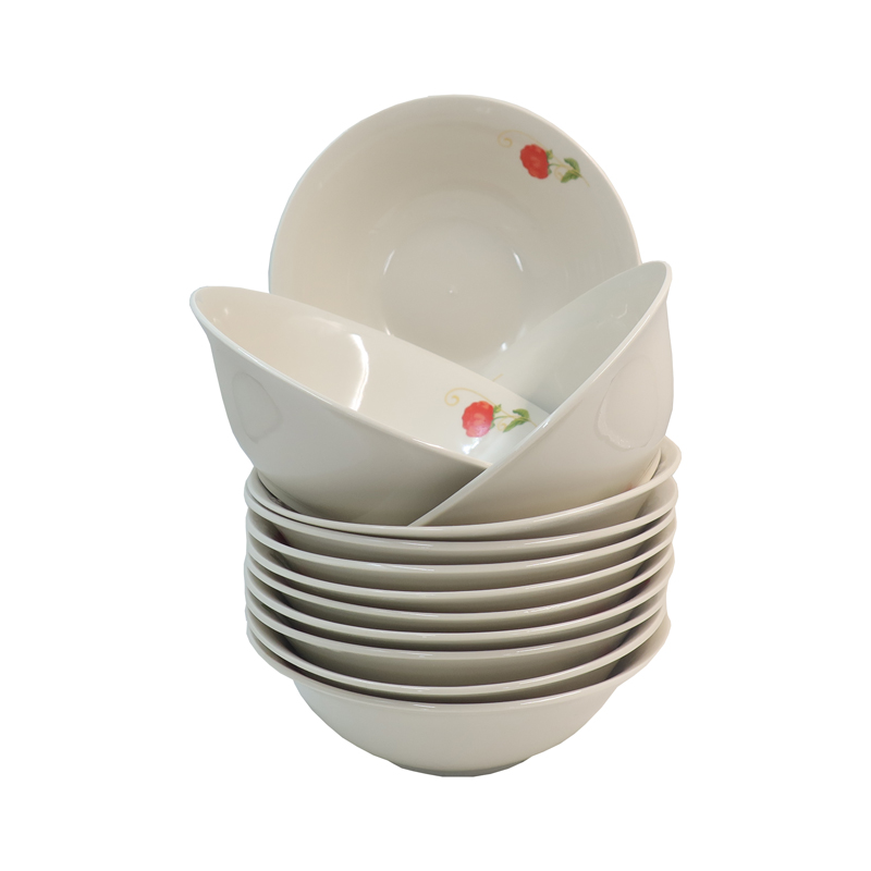 Sundabests High Quality 12 Piece 7 inch Classique Dinner Dish Plates(311011123)（311011127）