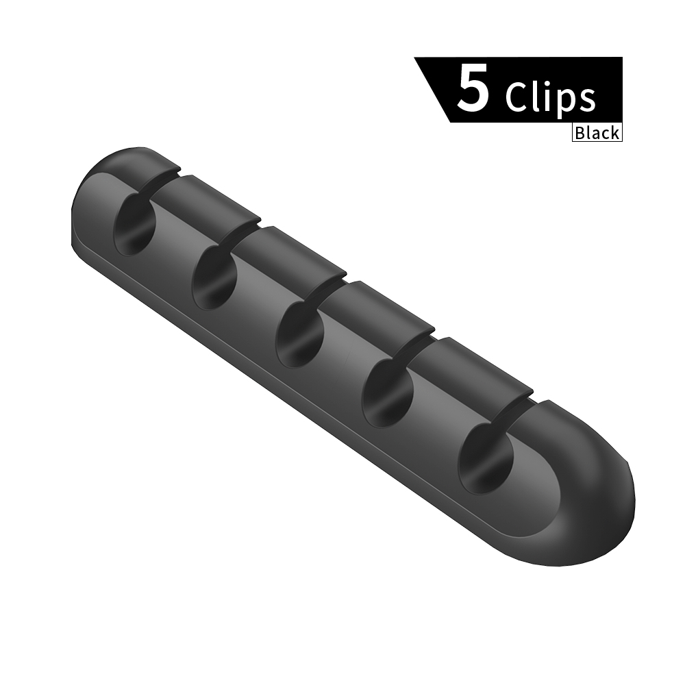 Essager Cable Organizer USB Cable Wire Holder Mouse Headphone Earphone Charger Cord Protector