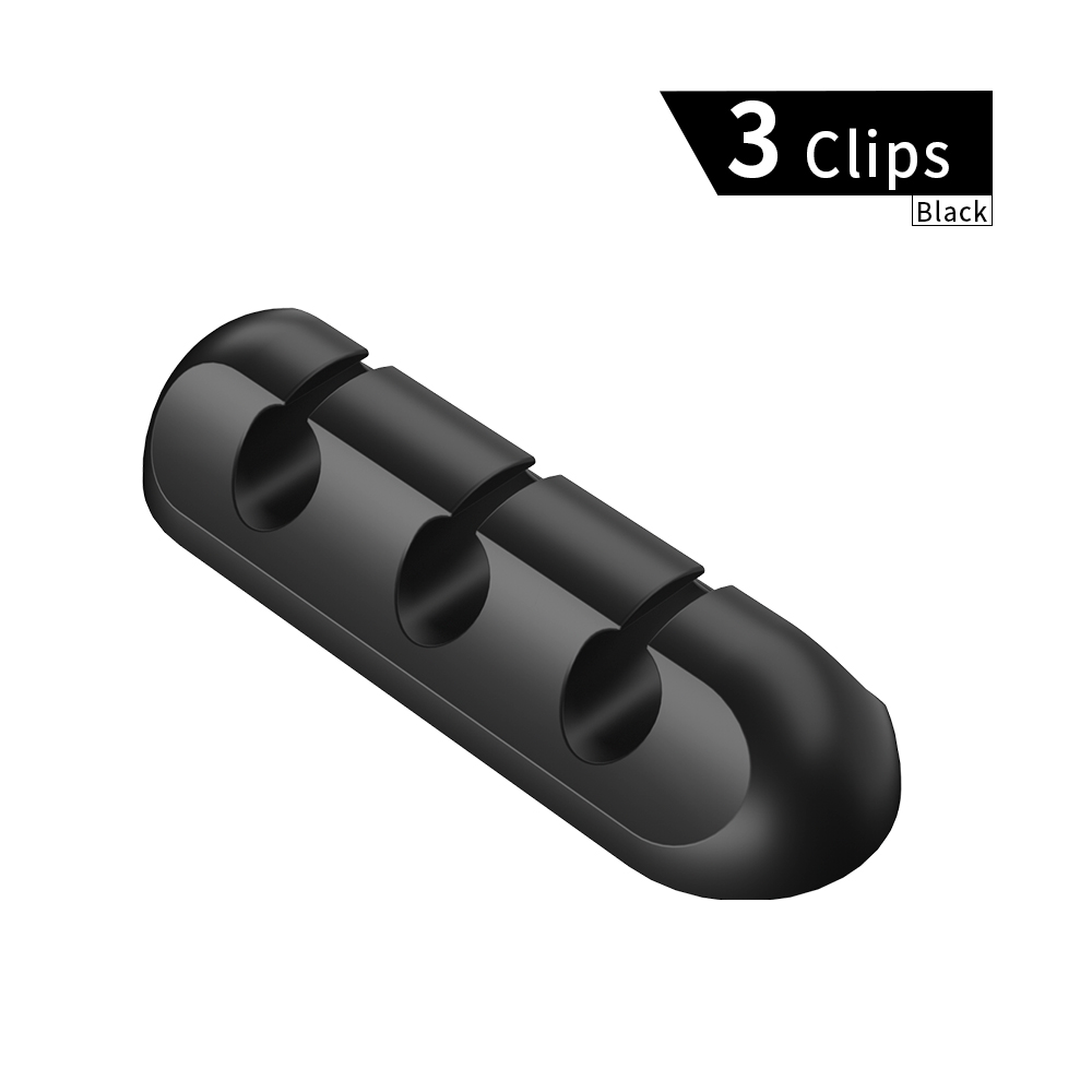 Essager Cable Organizer USB Cable Wire Holder Mouse Headphone Earphone Charger Cord Protector