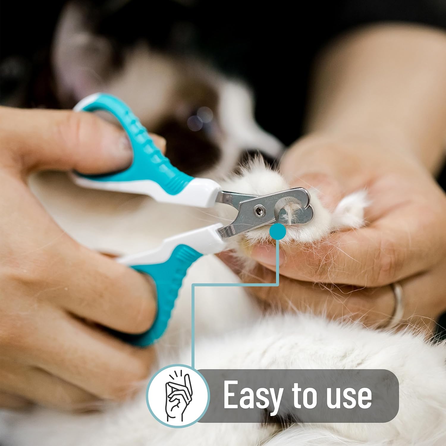 Nail Clipper, Stainless Steel, Sharp Cat Claw Trimmer