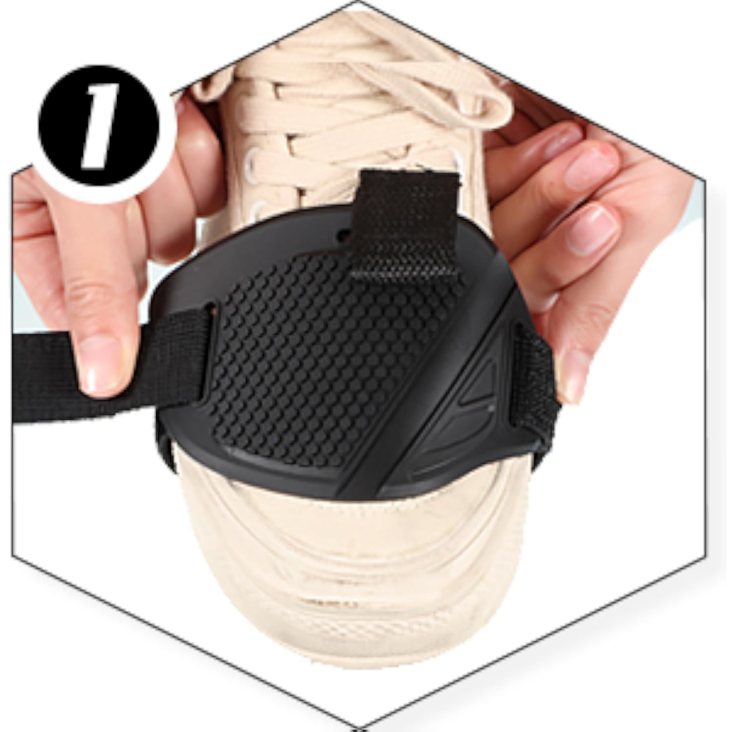 Motorcycle Shoe Protector, Rubber Shifter Boot Cover Pads