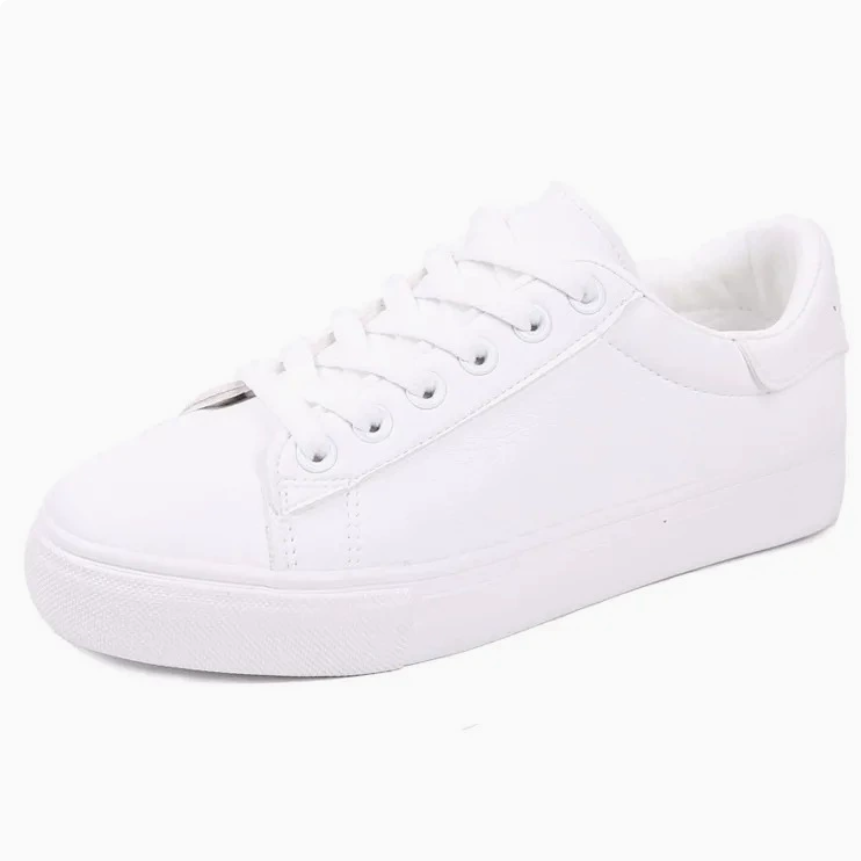 Women sports shoes Running sneaker Ladies lace-up casual Girl shoes white Athletic shoes Local fast delivery
