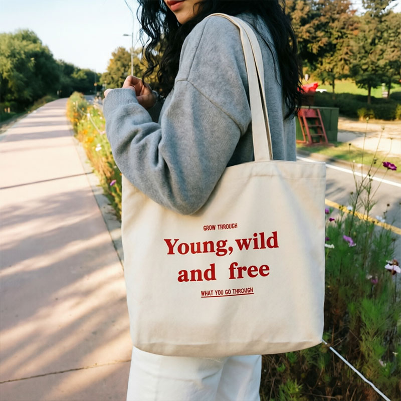 New Style Ins Messenger Bag With Monogram Canvas Bag Simple And Practical Cloth Bag Affordable Canvas Bag For Women Messenger Fashion Handbag