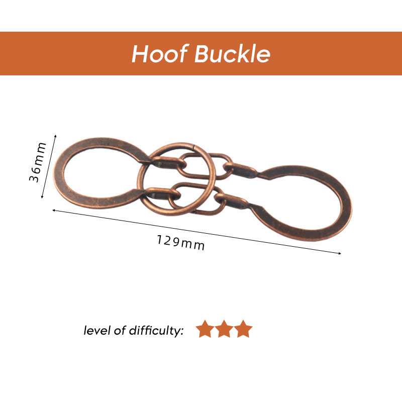 Intelligence Toys Puzzle Puzzles Lu Ban Lock Kongming Lock Children's Gifts Toys Alloy Horseshoe Lock Seemingly Impossible But There Is Actually A Method