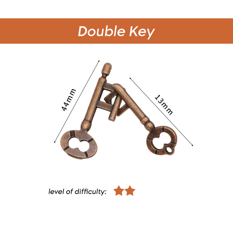 Intelligence Toys Puzzle Puzzles Lu Ban Lock Kongming Lock Children's Gifts Toys Alloy Horseshoe Lock Seemingly Impossible But There Is Actually A Method