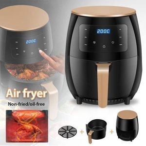 Redberry Digital Air Fryer For Home, 4.5 Litres, 6 Cooking Options, Electric, Convection Oven, 1200W, 360 Degrees Air Circulation, Digital Display, Keep Warm, Bake, Roast, Toast