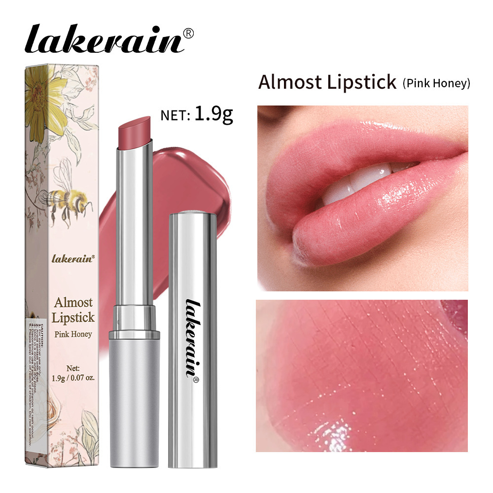 Black Honey Lip Balm Moisturizing Tinted Lip Care With Natural Beeswax, Vitamin E Nourishing Balm For Dry Chapped Lips, One Shade Complements All Skin Tones,Long Lasting Non Sticky Glossy Color Payoff