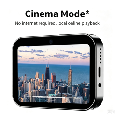 Digital Camera CCD Student Vlogging Selfie Camcorder, 3-Inch Touch Screen 16X Zoom, 4K HD 64MP, Beauty Filter Live Stream Movie Music Player, Night Vision OTG E-Book Recording,For Kids Teens Beginners