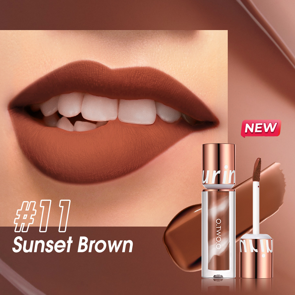 Velvet Light Mist Ultra Long Lasting Lip Gloss, Waterproof Transfer-Proof Non-Stick Cup Liquid Lipstick, Matte Smooth High Pigment Color Locking 24 Hours Smudgeproof Moisturizing Vitamin E Lip Makeup view 9