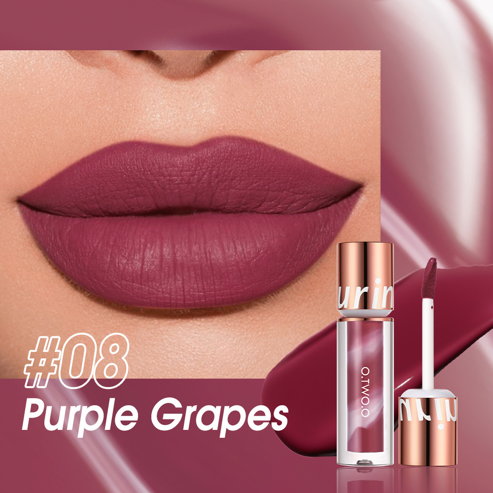Velvet Light Mist Ultra Long Lasting Lip Gloss, Waterproof Transfer-Proof Non-Stick Cup Liquid Lipstick, Matte Smooth High Pigment Color Locking 24 Hours Smudgeproof Moisturizing Vitamin E Lip Makeup view 8