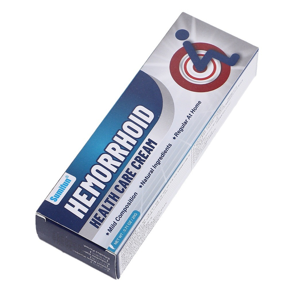 Hemorrhoid Cream Piles Ointment For Internal External Hemorrhoids, Anal Fissure Pain Bleeding Swelling Itching Relief, Herbal Extract Mild Non Irritating Fast Acting 24 Hours Long Lasting Treatment