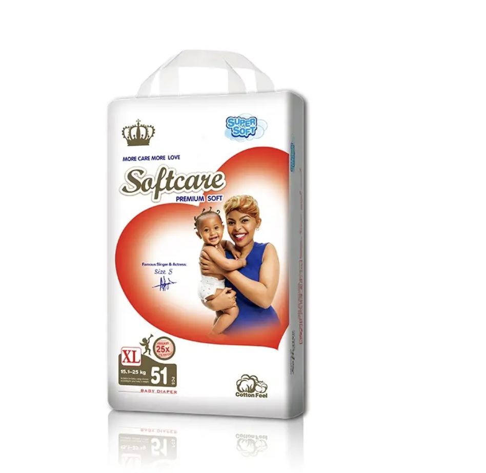 [Anniversary Sale] Softcare Premium Diapers JUMBO New Version Faster Absorption Disposable Diapers All Sizes Available: Small (S), Medium (M), Large (L), XL Fits Babies 3–25KG (Pack of 51/57/63/69)