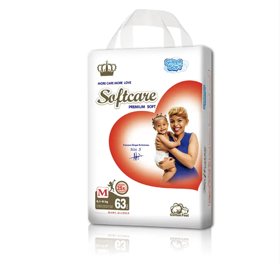 [Anniversary Sale] Softcare Premium Diapers JUMBO New Version Faster Absorption Disposable Diapers All Sizes Available: Small (S), Medium (M), Large (L), XL Fits Babies 3–25KG (Pack of 51/57/63/69)