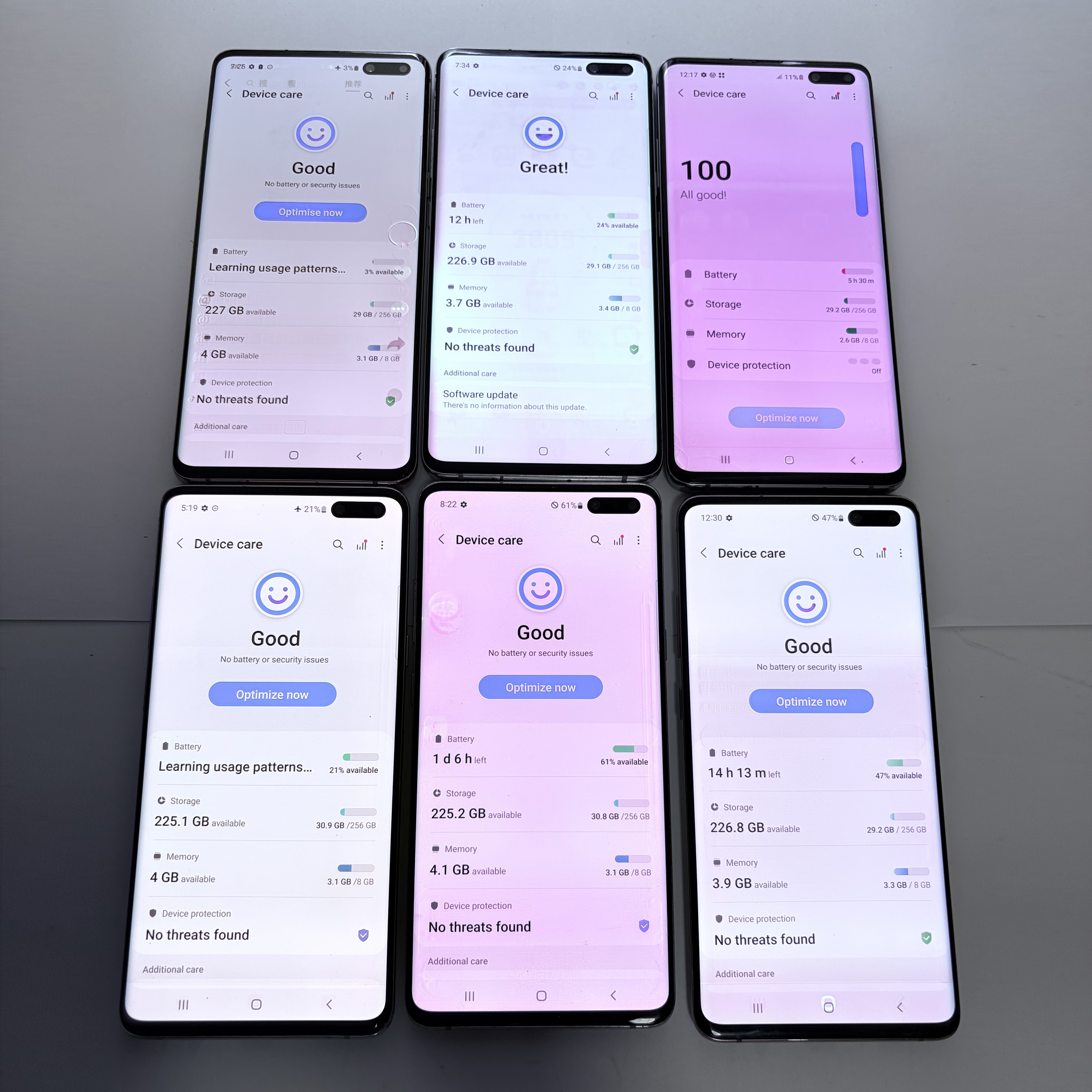 Refurbished Original Samsung Galaxy S10 5G Unlocked Smartphone 8GB+256GB/512G Cellphone 6.7 inch 16MP+10MP