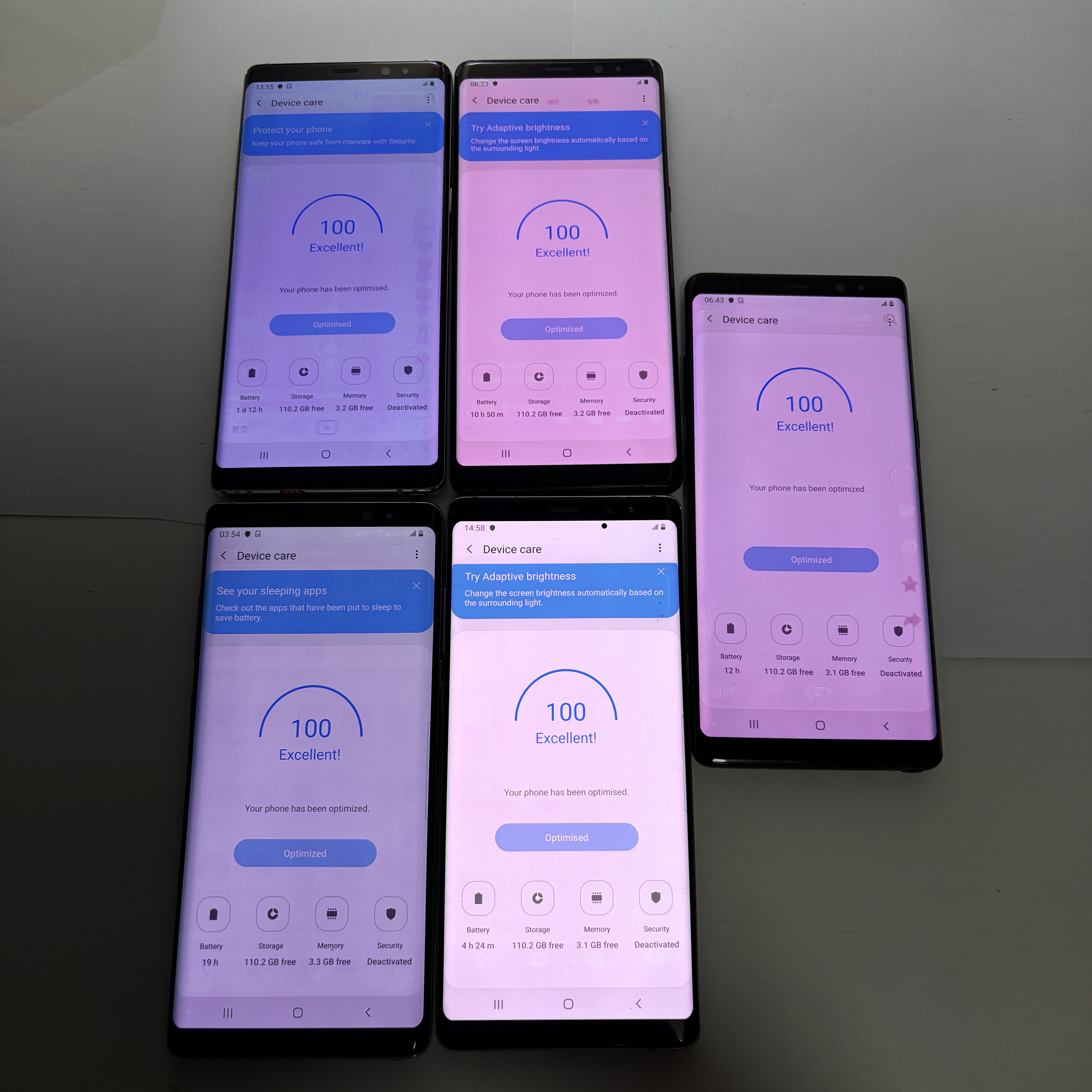 Refurbished Samsung Galaxy Note 8 Note8 N950 4G LTE 6.3inches 12MP 64GB Original Smart Phone 4G Cellphone