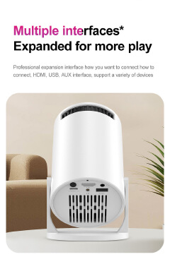 HY300mini Projector Wireless Same Screen HD 1080P Home Theater Cannon Y200 Projector