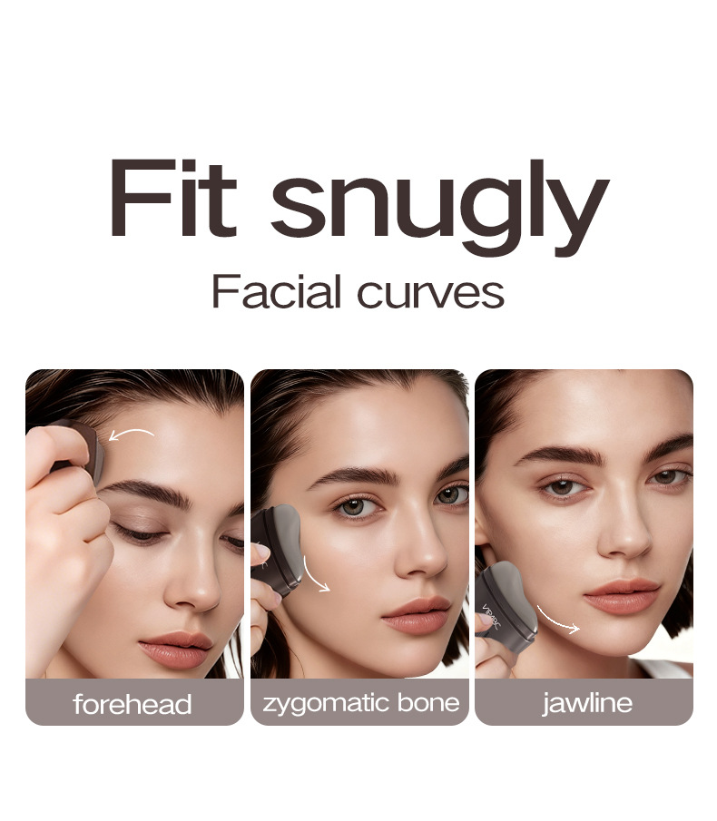 EnjoyFancy lazy contour brush, color-displaying, three-dimensional, V-face magic tool, waterproof contouring, three-dimensional contouring view 5