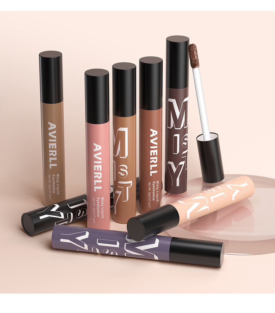 Matte liquid eye shadow 10 colors, waterproof, durable, hard to fade, new foreign trade cosmetics view 6