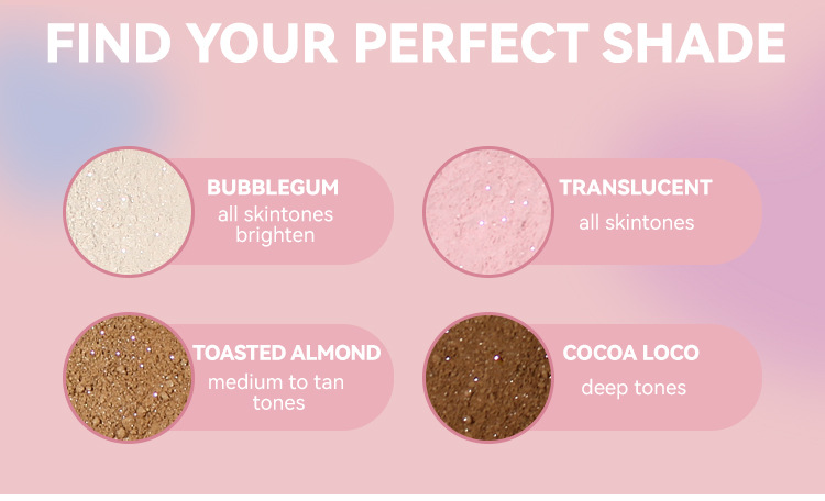Mist Set up Diamond Powder Honey Powder Pearl powder Lasting Matte Oil Control Waterproof Powder view 3