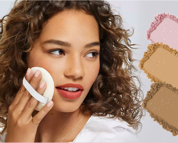 Mist Set up Diamond Powder Honey Powder Pearl powder Lasting Matte Oil Control Waterproof Powder view 7