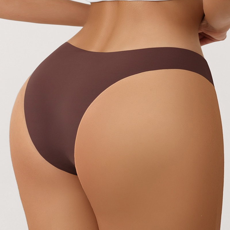 Baldur 3PC size M-XL women's ice silk seamless panties quick drying underwear ladies briefs soft thin briefs girls triangle briefs
