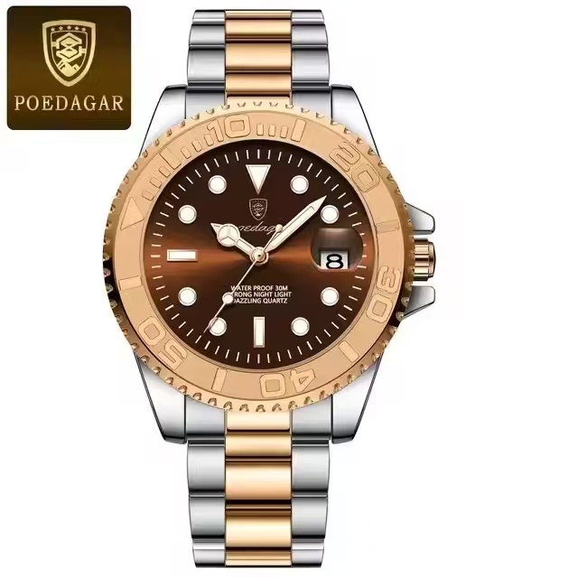 New Poedagar 680 New Fashion Luxury Men Wristwatch Waterproof Luminous Quartz Watches Stainless Steel Watch
No reviews yet