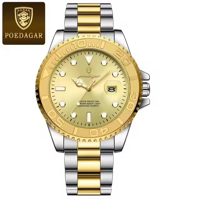 New Poedagar 680 New Fashion Luxury Men Wristwatch Waterproof Luminous Quartz Watches Stainless Steel Watch
No reviews yet