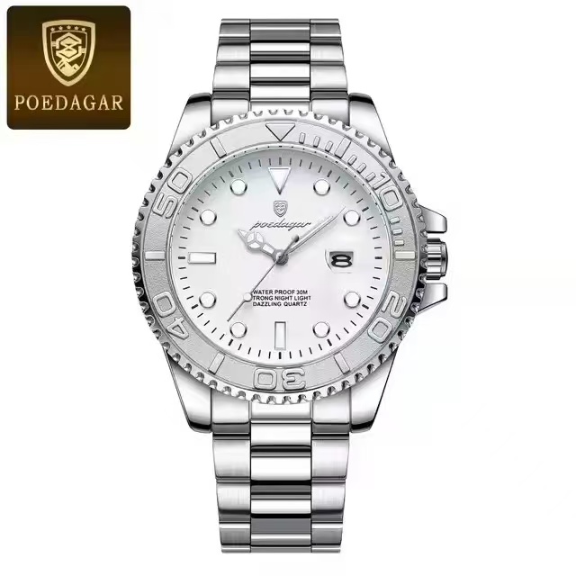 New Poedagar 680 New Fashion Luxury Men Wristwatch Waterproof Luminous Quartz Watches Stainless Steel Watch
No reviews yet
