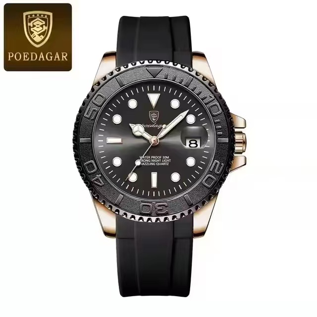 New Poedagar 680 New Fashion Luxury Men Wristwatch Waterproof Luminous Quartz Watches Stainless Steel Watch
No reviews yet