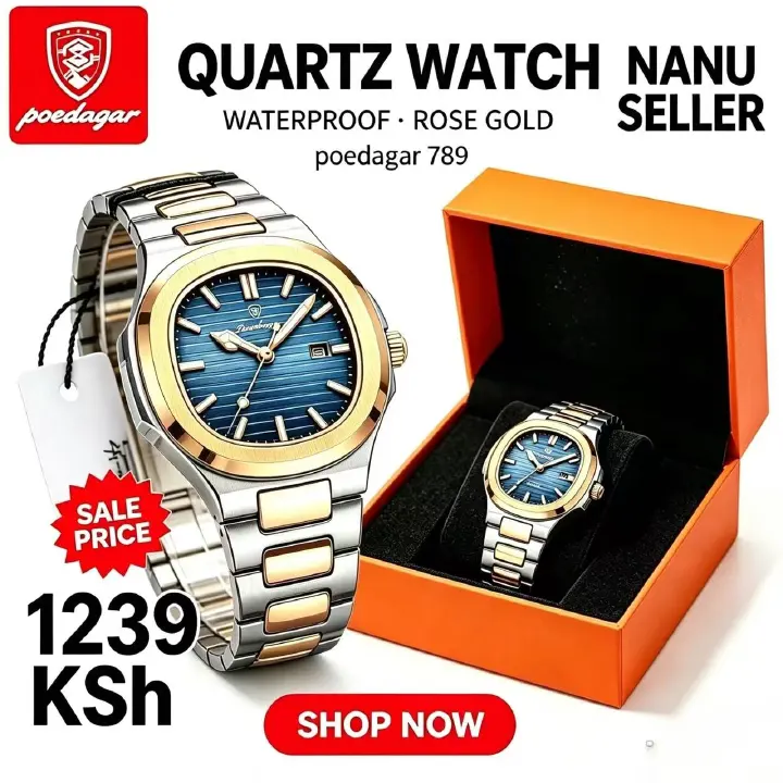 POEDAGAR 789 Women Leisure Quartz Watches Luminous Hands Night Light Fashion Stainless Steel Ladies Watch for Montre Femme Reloj