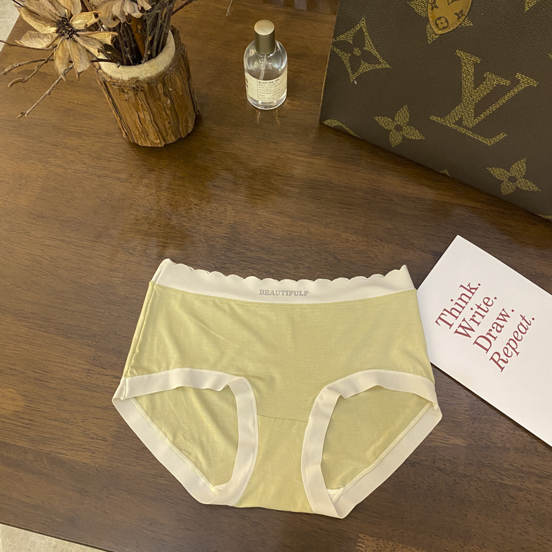 6 Pack Ladies Panties Mid Waist Seamless Cotton Soft chupi za wanawake Women Underwear