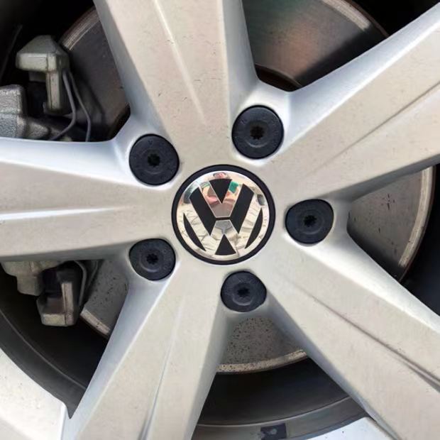 4 pcs VW Wheel Center Caps Volkswagen Hub Cap 55mm 56mm 60mm 63mm 65mm 70mm for Golf Polo Passat Jetta Tiguan Touareg Alloy Rim Centre Cover Badge