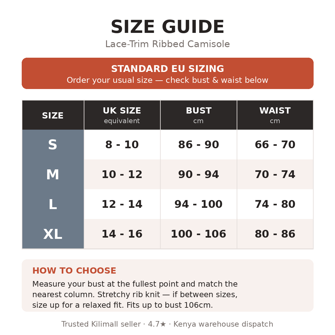 Camisole for Women Lace Vest Top Ladies Ribbed Cotton Camisole Inner Top Smoothing Fit Wide Strap Tank Top Layering Vest Under Blouse Everyday Comfort