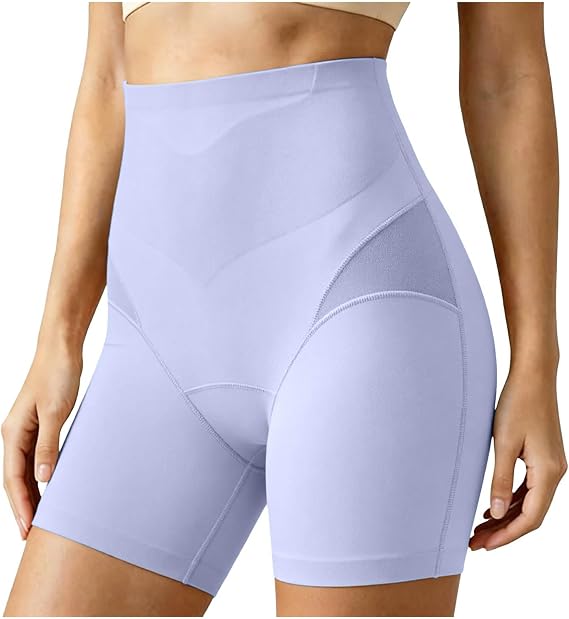 Tummy Tucker Shorts for Dress – High Waist Tummy Control Shapewear, Cool Breathable Ice Silk Feel, Anti Chafing Under Skirt Safety Shorts for Women