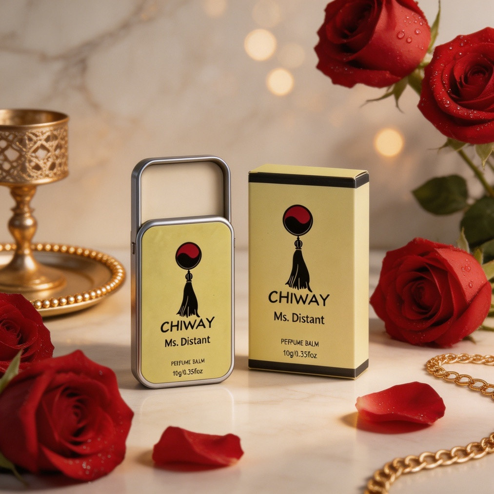 Solid Perfume for Women Alcohol Free - Oud Rose Amber Arabian Style Perfume Balm 10g, Long Lasting Pocket Mini Perfume for Handbag, Travel & Office, Gift for Her