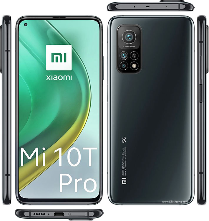 Refurbished Phones Xiaomi Mi 10T Pro 5G 6.67 inch 8GB+256GB dual sim clean screen 5000mah 108mp+20mp Xiaomi 10T Pro smartphone