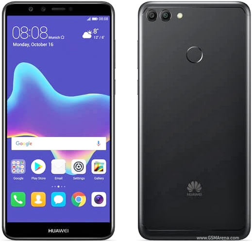 Refurbished Phones Huawei Y9 2018 5.93 inch 4GB+64GB dual sim clean screen 4000mAh 16MP+16MP Huawei Enjoy 8 Plus smartphone