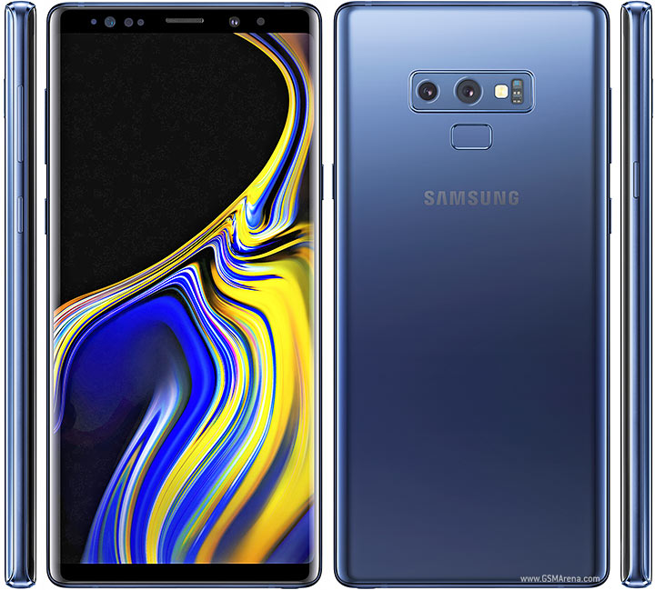 Refurbished Phones Samsung Galaxy Note9 6.4 inch 6GB+128GB dual sim clean screen  4000mah 12mp+8mp Samsung Galaxy Note 9 smartphone