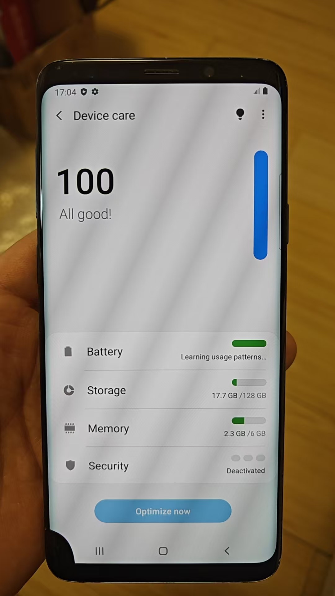 Refurbished Phones Samsung Galaxy S9+ 6.2 inch 6GB+128GB dual sim  3500mah 12mp+8mp Samsung Galaxy S9 plus smartphone