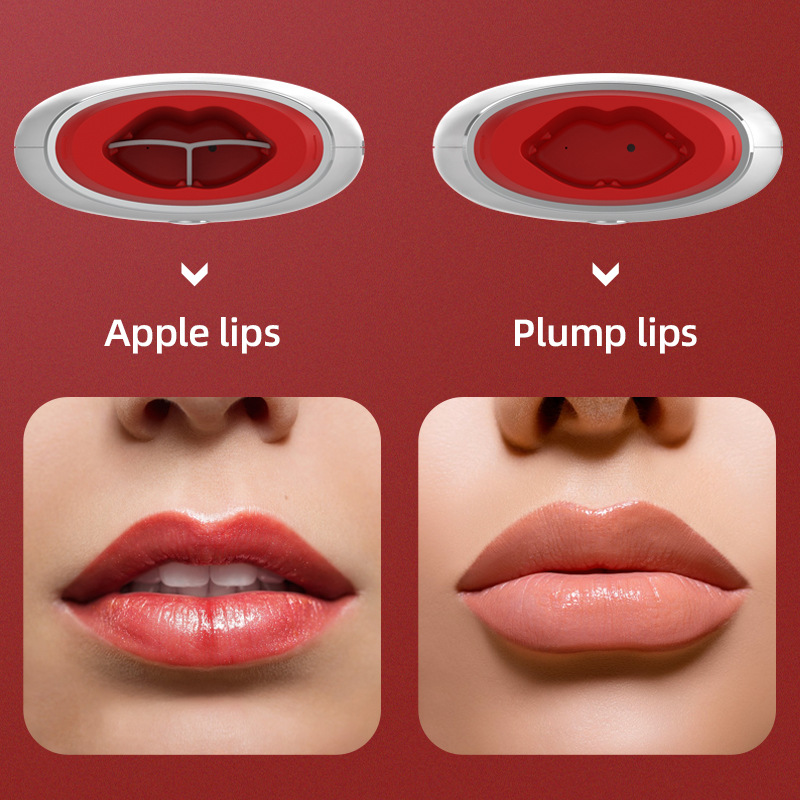 Electric Lip Plumper Device USB Rechargeable Automatic Suction Lip Enhancer Fuller Lips Beauty Tool with 3 Adjustable Levels Portable for Women Home Salon Travel