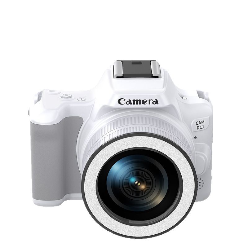 D11 48MP 2K Camera Digital Camera With Rotating Lens Dual Lens Selfie Vlog Camera,16X Digital Zoom Electronic Image Stabilization,OTG Transfer,15 Filters,1000mAh Rechargeable Portable Pocket Camera