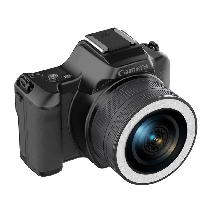 D11 48MP 2K Camera Digital Camera With Rotating Lens Dual Lens Selfie Vlog Camera,16X Digital Zoom Electronic Image Stabilization,OTG Transfer,15 Filters,1000mAh Rechargeable Portable Pocket Camera