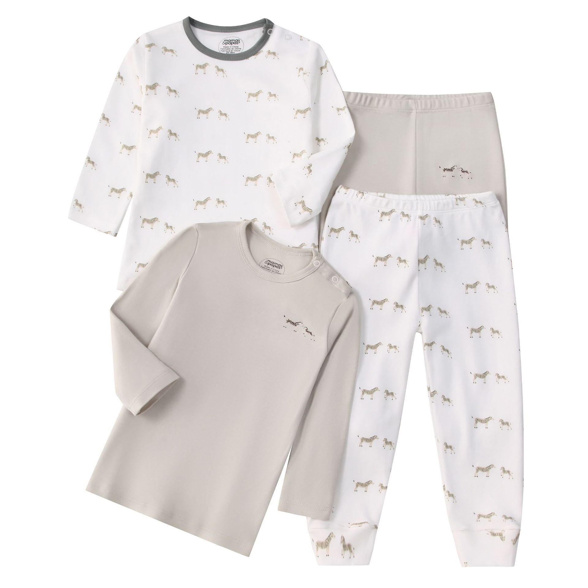 4pcs/lots Long Sleeve Baby Bodysuits Toddler Long-sleeve Tops, T-shirts, Long Pants, Cotton Romper Clothes Sets Unisex Baby Girl Boys Clothes Long Sleeve Cartoon Print Ropa Clothes 12-60M
