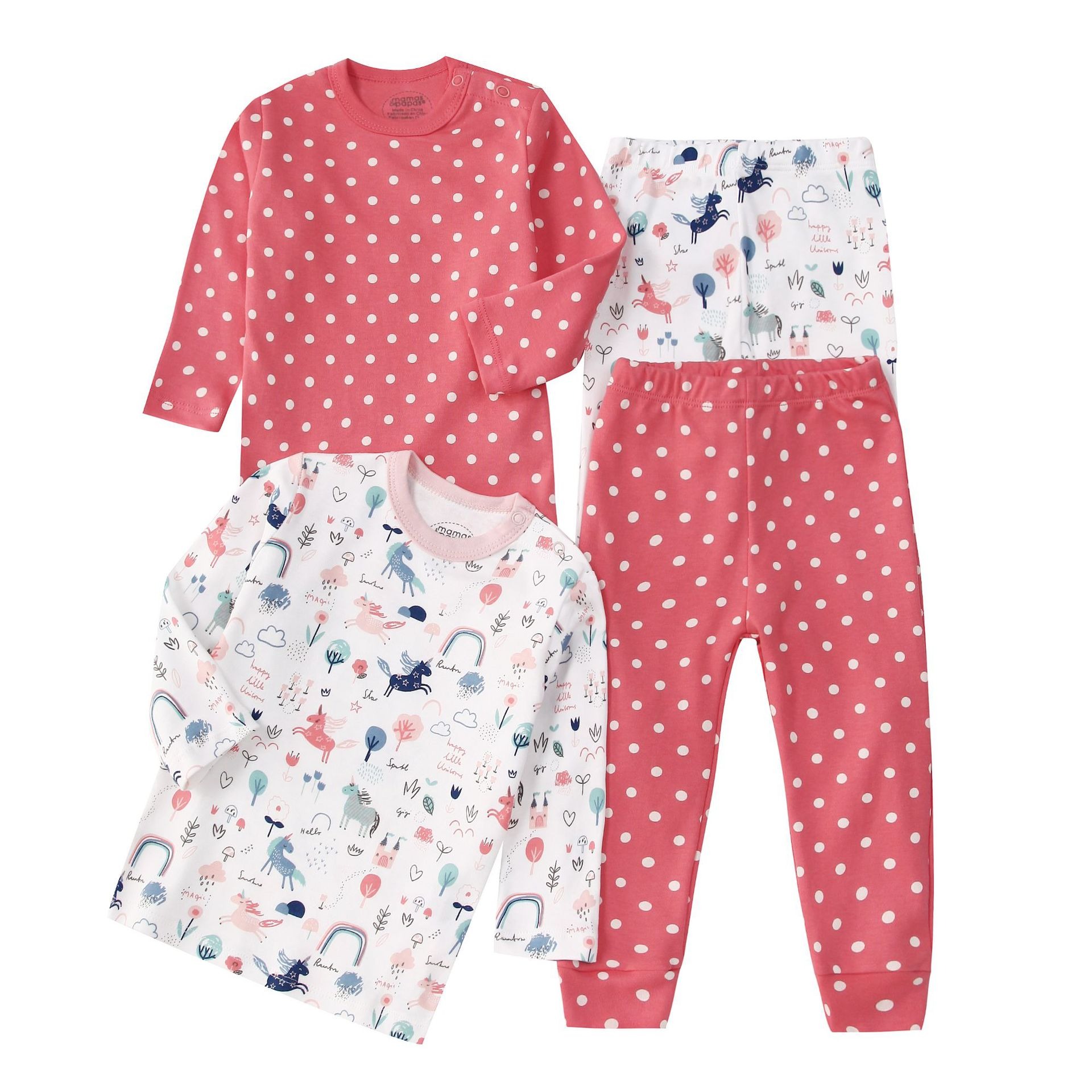 4pcs/lots Long Sleeve Baby Bodysuits Toddler Long-sleeve Tops, T-shirts, Long Pants, Cotton Romper Clothes Sets Unisex Baby Girl Boys Clothes Long Sleeve Cartoon Print Ropa Clothes 12-60M