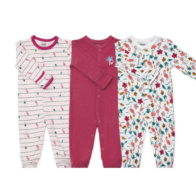 3pcs/lots Newborn Baby Romper Long Sleeve Baby Romper Bodysuits for Baby Cotton Clothes Sets for Baby Girl Boy Clothes Cartoon Jumpsuits Baby Clothes