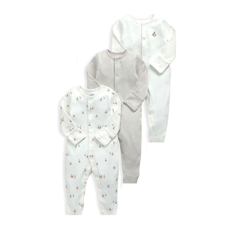 3pcs/lots Long Sleeve Romper Baby Bodysuits Newborn Cotton Romper Clothes Sets Baby Girl Boy Clothes Cartoon Ropa Jumpsuits Baby Clothes 6M-24M