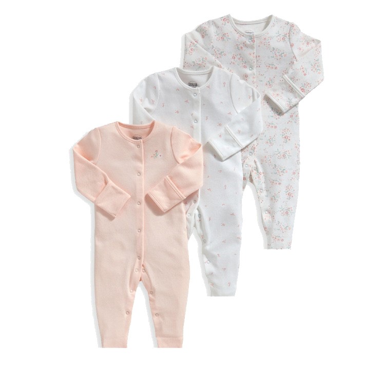 3pcs/lots Newborn Baby Romper Long Sleeve Baby Romper Bodysuits for Baby Cotton Clothes Sets for Baby Girl Boy Clothes Cartoon Jumpsuits Baby Clothes