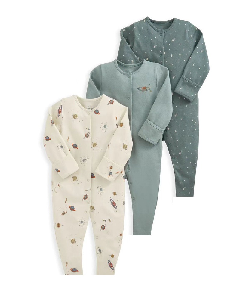 3pcs/lots Newborn Baby Romper Long Sleeve Baby Bodysuits Romper for Baby Cotton Clothes Sets for Baby Girl Boy Clothes Cartoon Ropa Jumpsuits Baby Clothes