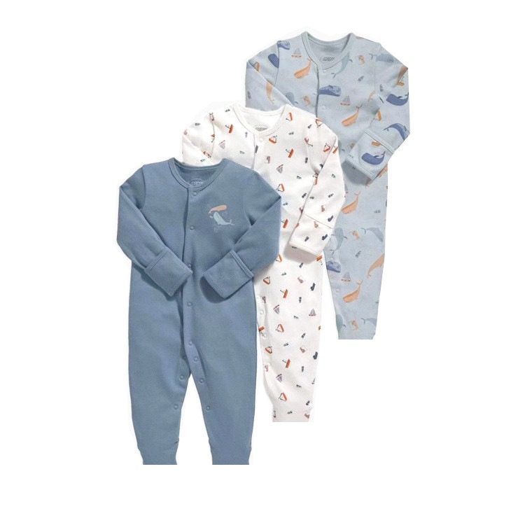3pcs/lots Newborn Baby Romper Long Sleeve Baby Romper Bodysuits for Baby Cotton Clothes Sets for Baby Girl Boy Clothes Cartoon Jumpsuits Baby Clothes