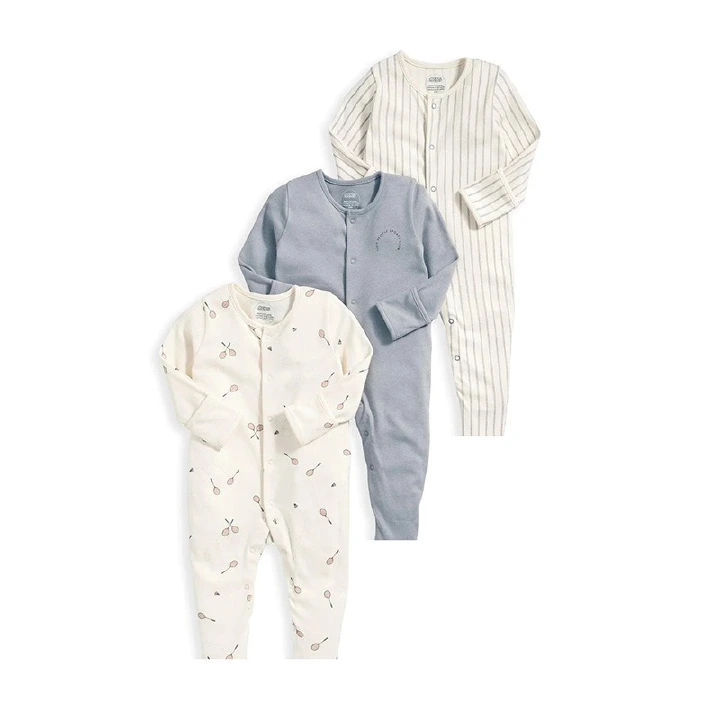 3pcs/lots Newborn Baby Romper Long Sleeve Baby Bodysuits Romper for Baby Cotton Clothes Sets for Baby Girl Boy Clothes Cartoon Ropa Jumpsuits Baby Clothes